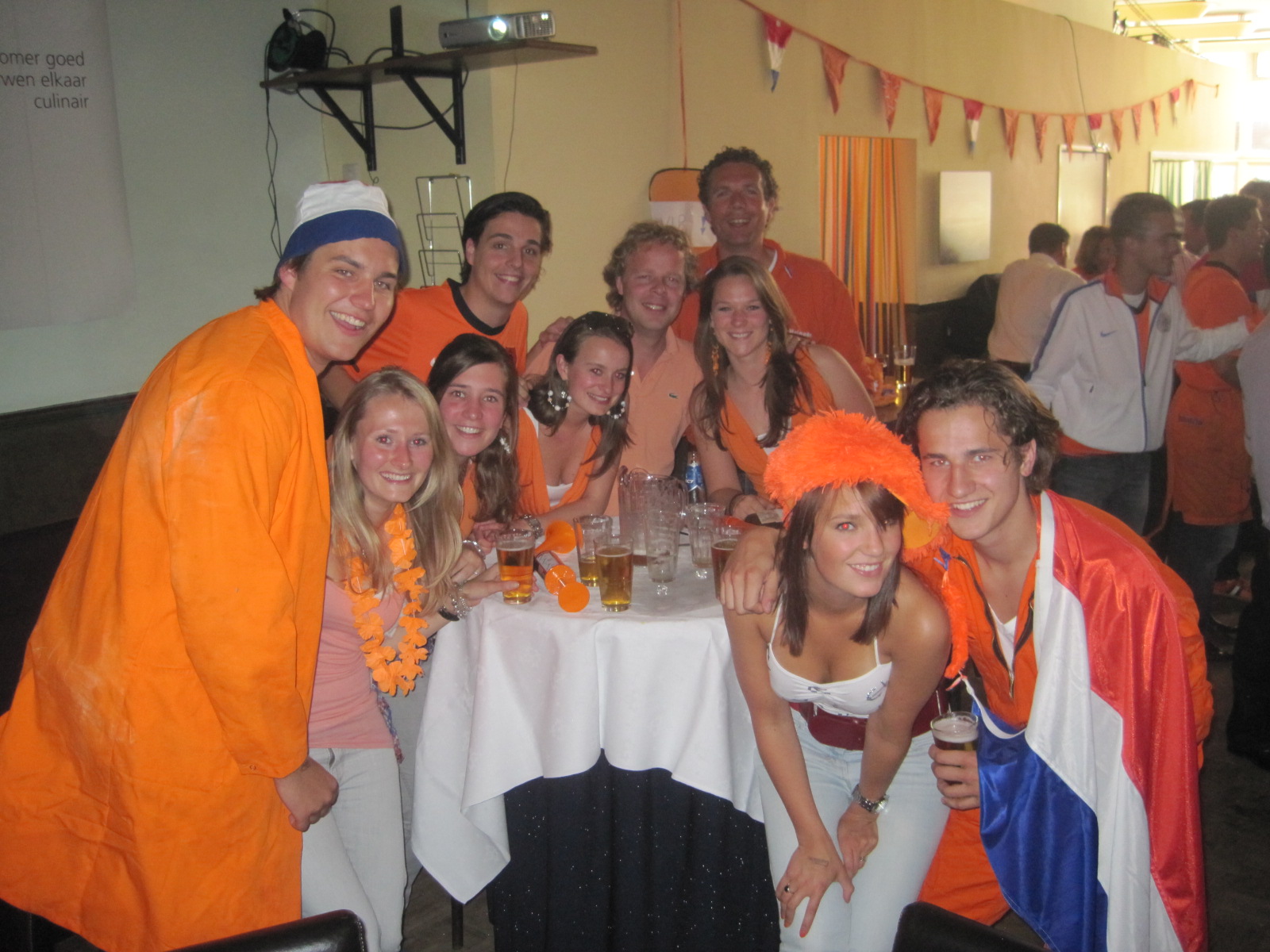 Nederland-Denemarken WK 2010