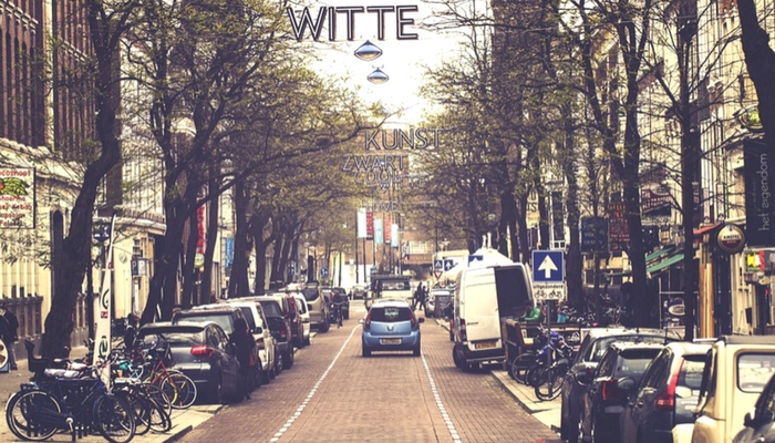 Bedrijfsuitje op de Witte de Withstraat met Mister Rotterdam